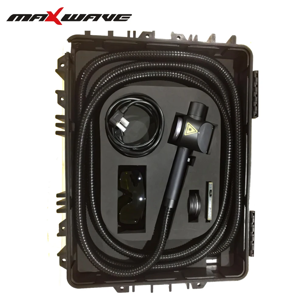 100 Вт лазерная машина для удаления ржавчины и поверхности масляной живописи -