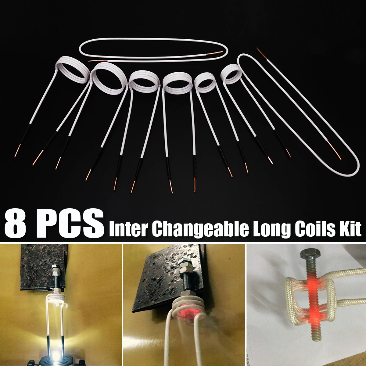 8 шт./компл. Мини Магнитный нагреватель DIY индукционные катушки индукционная