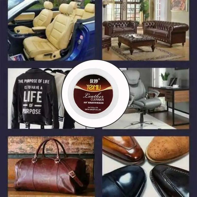 

Multifunctional Leather Refurbish Cleaner Car Seat All-Purpose Repair Sofa Leather Leather Cream Conditioner Cleaning G6P6