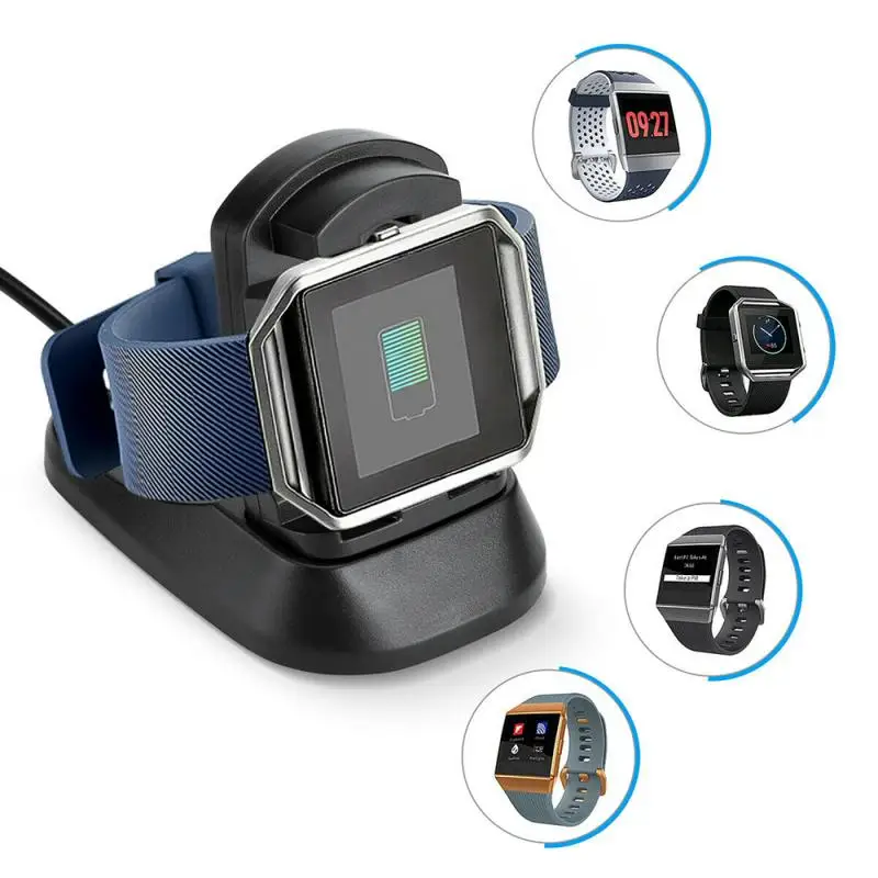 Смарт-часы Зарядное устройство для Fitbit Blaze Смарт фитнес часы USB док-станция с