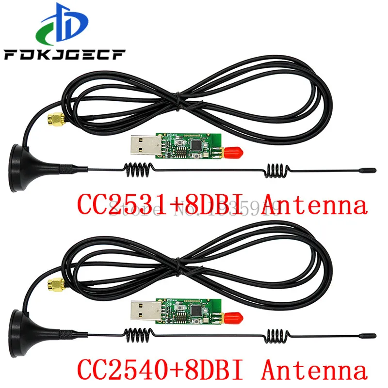 Беспроводная плата Zigbee CC2531 2540 Sniffer анализатор Packet Protocol USB интерфейс Dongle Capture Module +