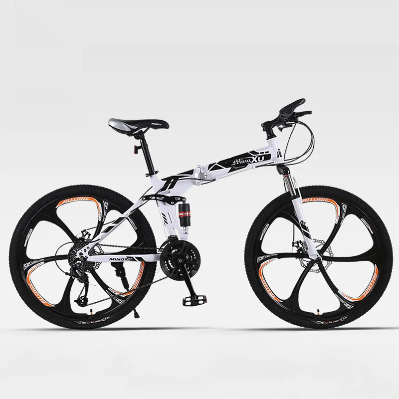 

21/24/27 скоростной складной горный велосипед 26 дюймов для взрослых