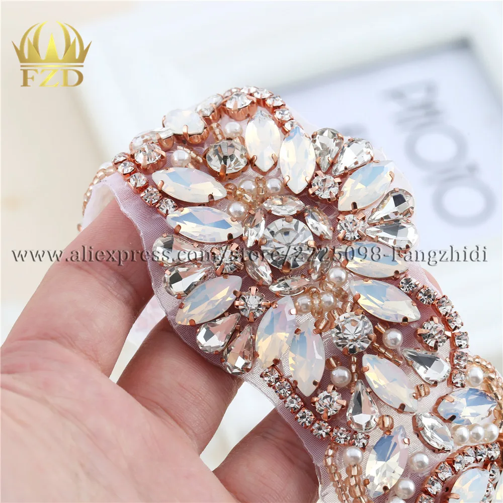 FZD 1 шт. ручная работа утюгом горячей фиксации Серебряная прозрачная пришивная