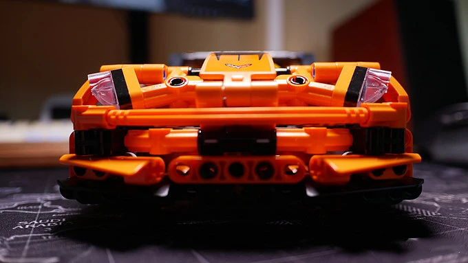 Technic Chevrolet Corvette ZR1 2 Модель автомобиля совместима с Iegoset 42093 строительные блоки
