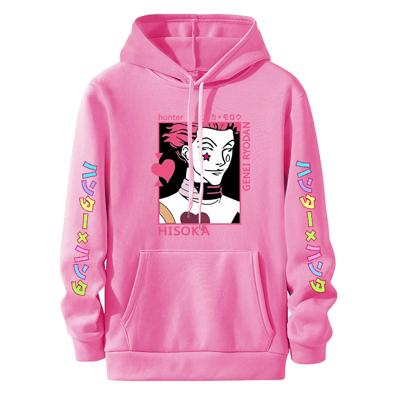 

Толстовка Hxh Hunter X Hunter Hisoka Kurapika Мужская, Свитшот «дьявольский глаз», худи в стиле аниме, хип-хоп, уличная одежда