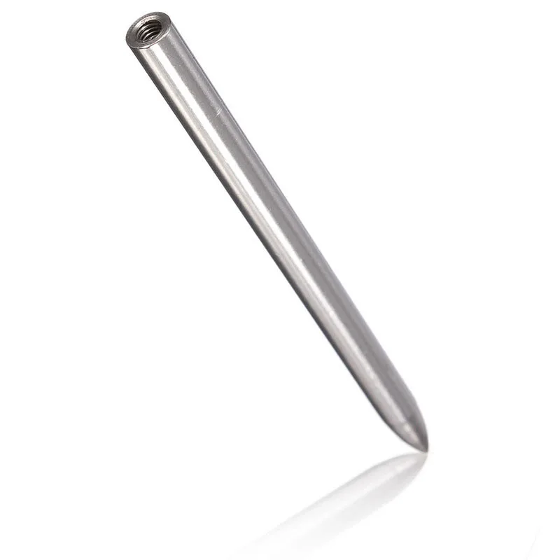 3 &quotНержавеющая сталь Паракорд игла с вал винтовой резьбой наконечник Stiching иглы