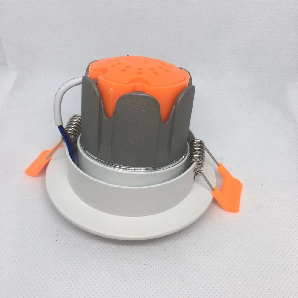 

New Deisign Model 4pcs 3w Bright Recessed White Led Downlight Cob Spot Light Decoration Ceiling Lamp Ac 85-277v 5years Warranty