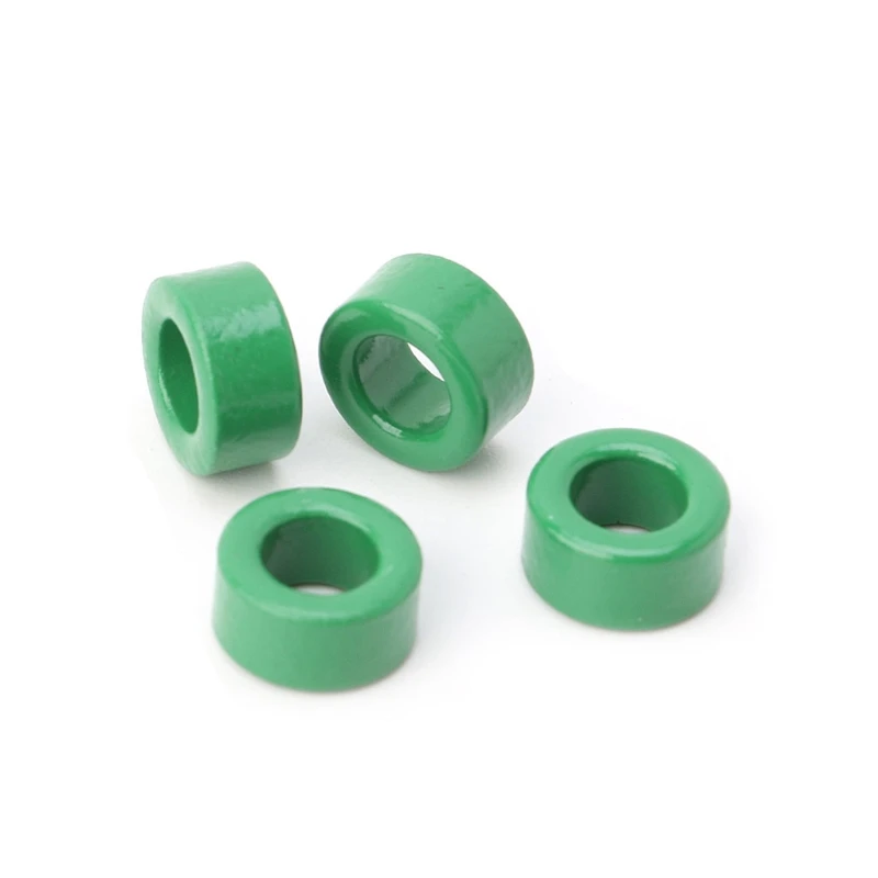 

10Pcs Inductor Coils Green Toroid Ferrite Cores anti-interference Filter Rings C90D