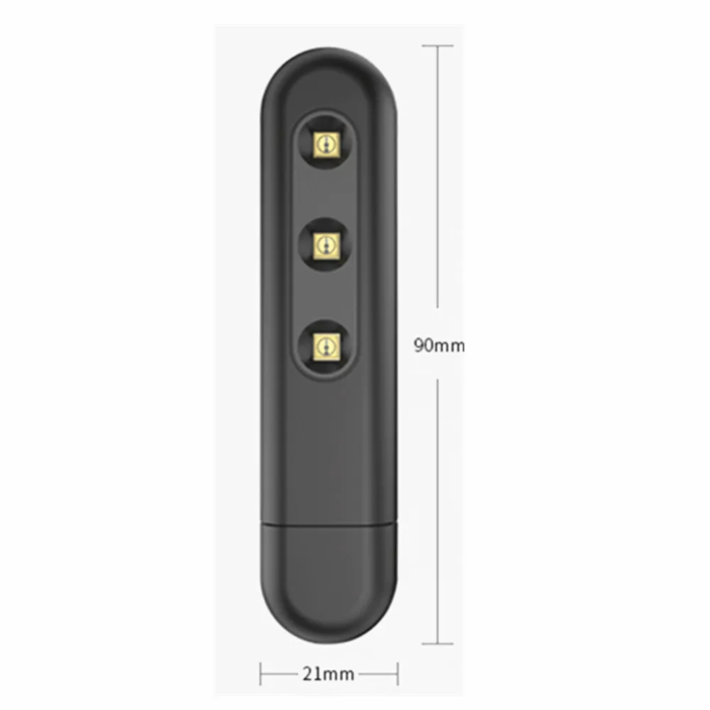 

Disinfection lamp Multifunctional ultraviolet disinfection lamp USB Purple light sterilization LED UVC265-280nm UVA395-400nm