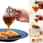 Дозатор меда банка контейнер чашка сок сироп чайник кухонная пчела подставка держатель Портативные кухонные аксессуары