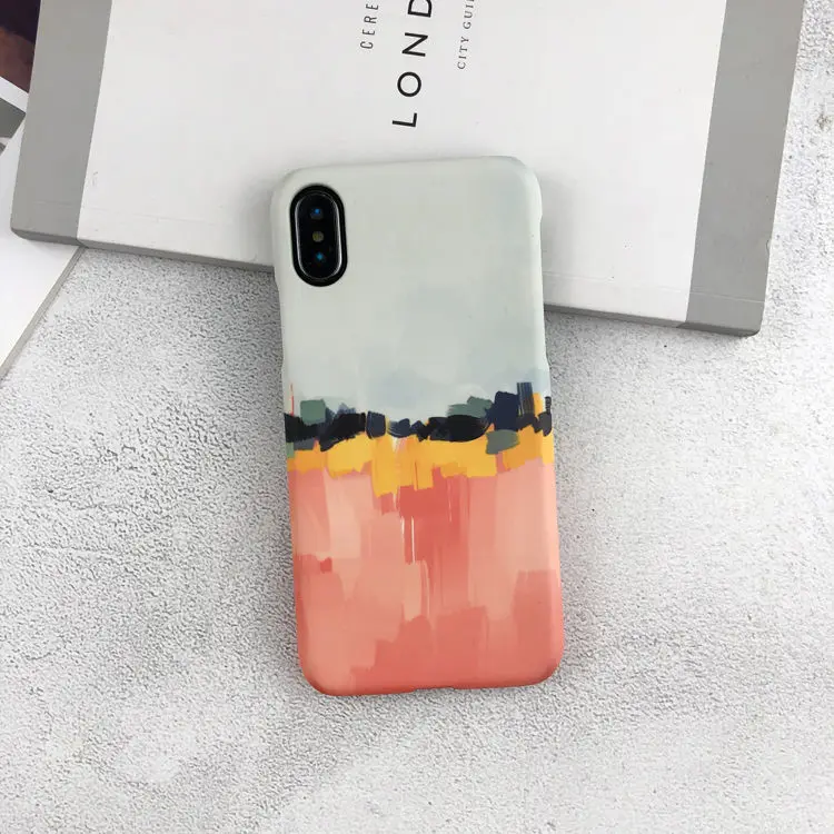 

Colorful Graffiti DIY for IPhone 12 Pro Max 11pro Half-pack Hard Shell Fashion Art Drawing Phone Case 11pro Max High-end Quality