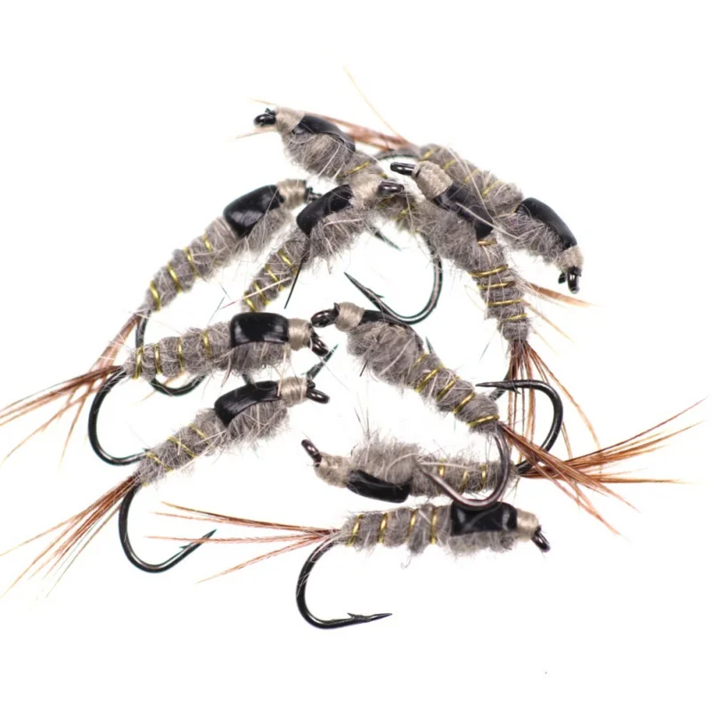 10 шт./партия рыболовная приманка Мстители быстротонущая Черная задняя проволока