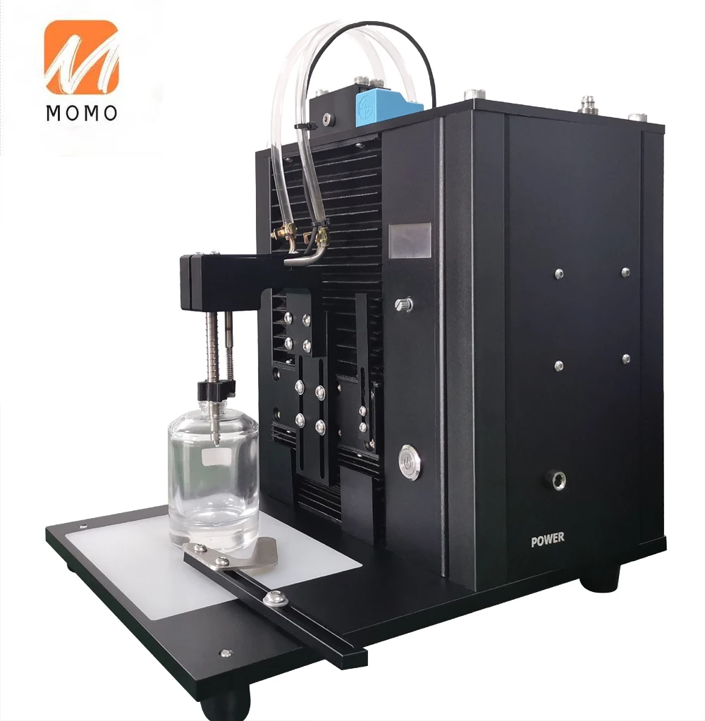 

E Liquid Dispensing Peristaltic Filling Pump Perfume Filling Machine Glass/ Plastic 24 BPM (water) Water,oil 0-130mm 2000BPH
