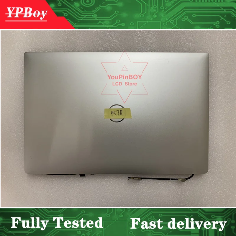 Оригинальный 15 6 &quotдля Dell XPS 9570 LCD сенсорный экран в сборе 5CPJ2 05CPJ2 3FY9C JXF32 серебро