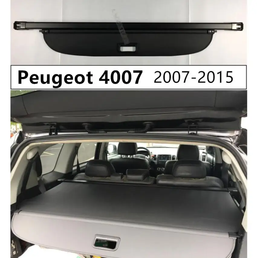 Защитный чехол для заднего багажника Peugeot 4007 2007 2015 высококачественные
