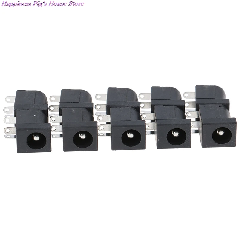 

10pcs DC-005 PCB Mount 5. x2.5 mm Female DC Power Jack Plug Socket Connector DC005