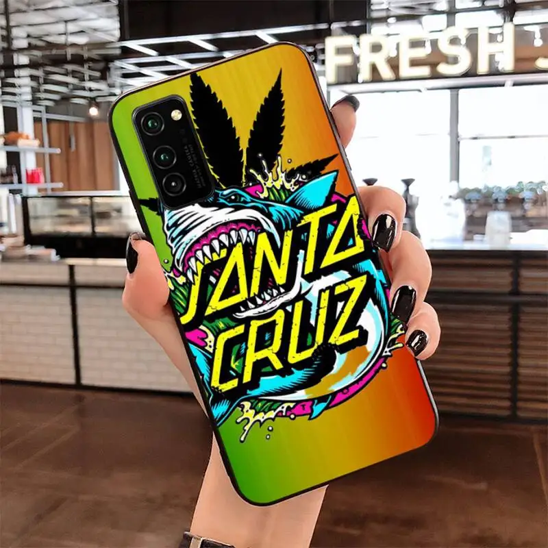 Модный брендовый чехол для телефона с рисунком Санта Круз скейтборда Samsung S20 plus