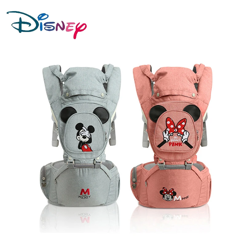 Disney Ergonomic Baby Carrier Multifunction Breathable Infant Carrier Backpack Kid Carriage Toddler Baby Sling Wrap Suspenders