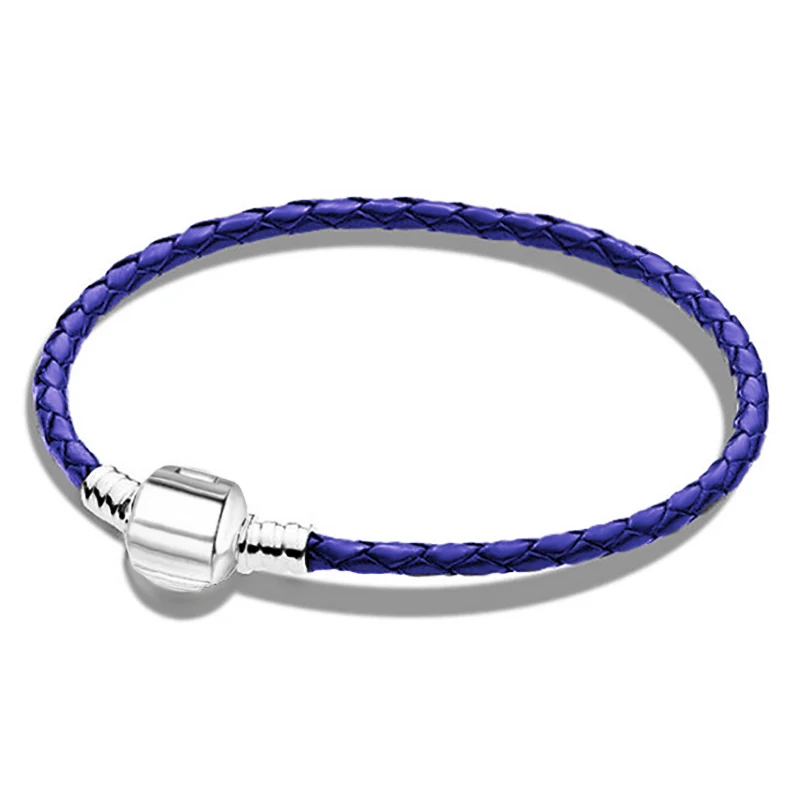 Женские кожаные браслеты Buipoey Простые с одной цепочкой базовый браслет-цепочка