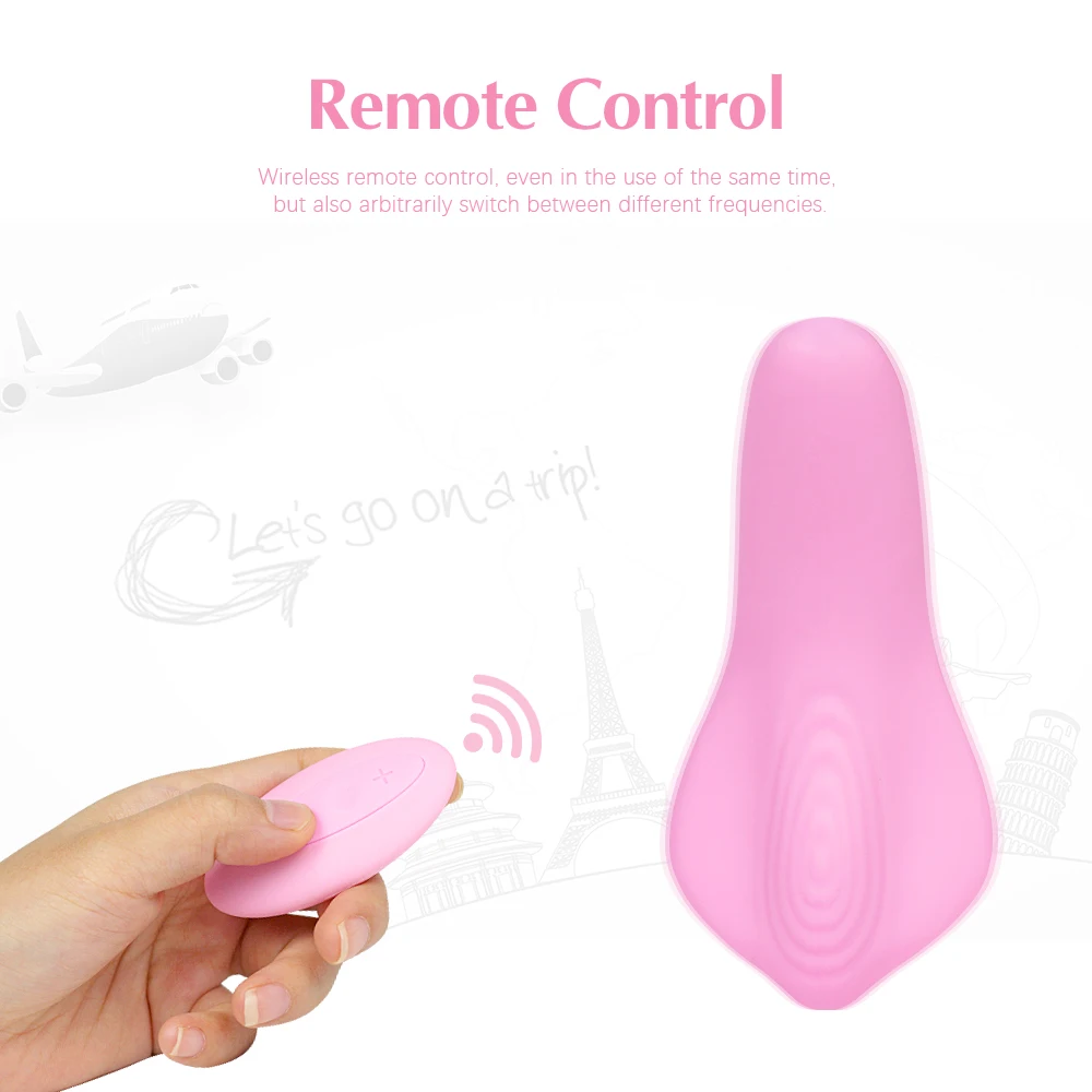 Вибратор с пультом дистанционного управления Bluetooth невидимая Вибрирующая