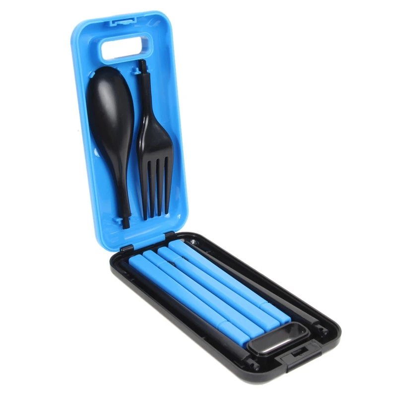 Хит продаж 2 комплекта открытый кемпинг 3 в 1 Складная посуда из экологически