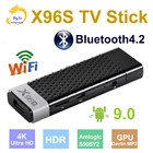 X96 X96S Stick 4K TV Android 9 медиаплеер 32 Гб 16 Гб Amlogic S905Y2 четырехъядерный Wifi Bluetooth 1080P H.265 4K 60pfs TV Dongle