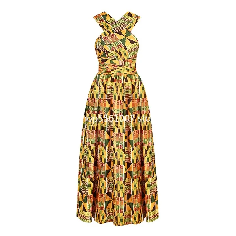 Модные африканские платья 2020 для женщин Бандажное платье из Анкары Африканское