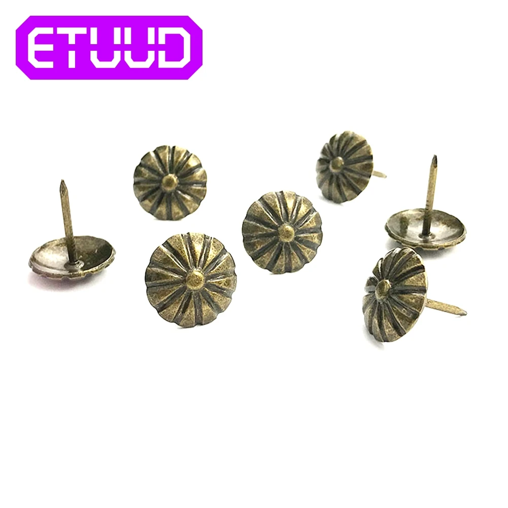 100 шт. декоративные петли гвоздики в античном стиле|Гвозди| |