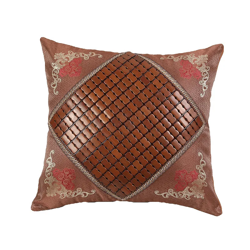 Новинка украшение для дома наволочка летний бамбуковый коврик крутой чехол