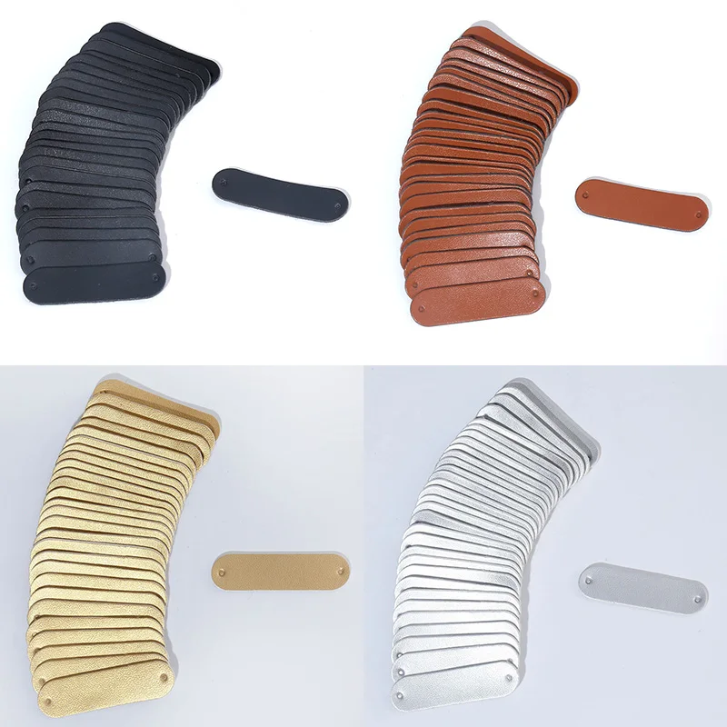 20 шт. винтажные этикетки из искусственной кожи для одежды|Этикетки одежды| |