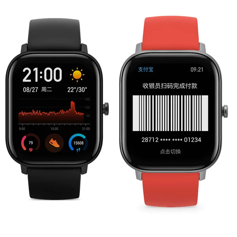 2 шт. мягкая защитная пленка для часов из ТПУ Для Xiaomi Huami Amazfit Bip GTS GTR 42/47 Pace