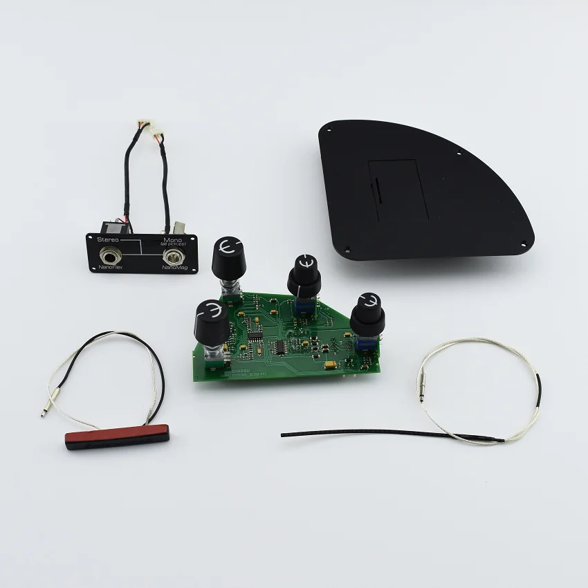 

[Сделано в Германии] 1 комплект, оригинальный подлинный приемник для акустической гитары Sha-dow EQ, предусилитель для широкого звукоснимателя для Epi-phone Zenith Robot