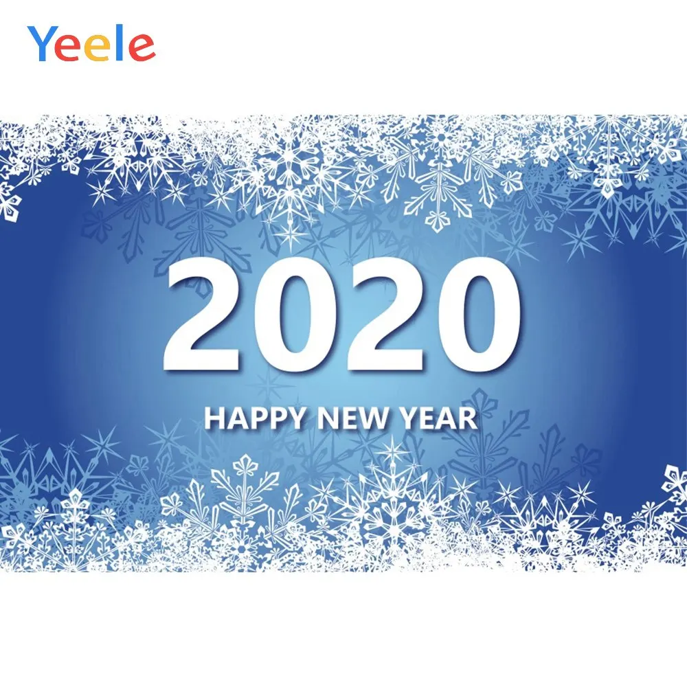 Yeele 2020 новый год боке свет блеск семья Вечеринка фотография фон