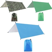 fly tarp awning waterproof tarp tent shade garden canopy sunshade camping hammock tourist beach sun shelter camping equipment %ec%ba%a0%ed%95%91