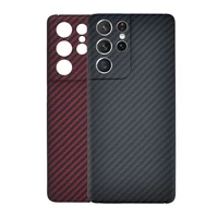 real carbon fiber phone case samsung galaxy s21ultra anti fall shell galaxy s21 plus cover aramid fber ultra thin