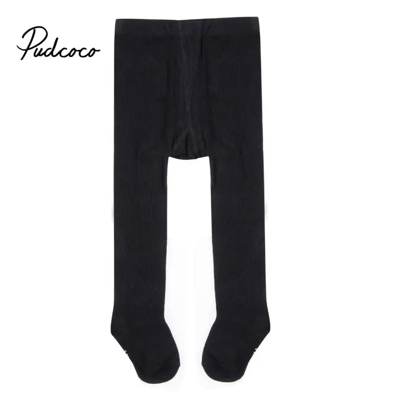 2020 г. осенне-зимние колготки для малышей Лидер продаж Колготки в рубчик маленьких