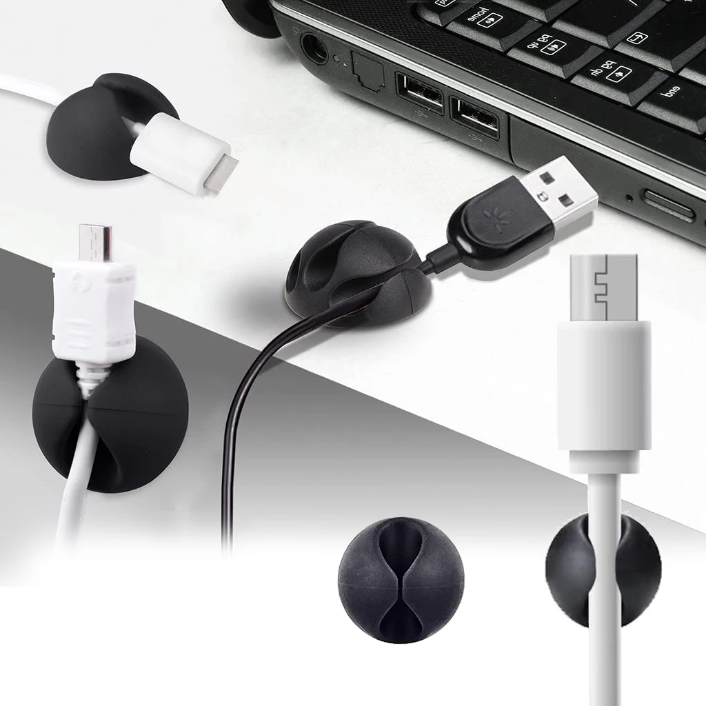 10 шт. многоцелевой автомобильный Настольный Настенный Круглый USB держатель