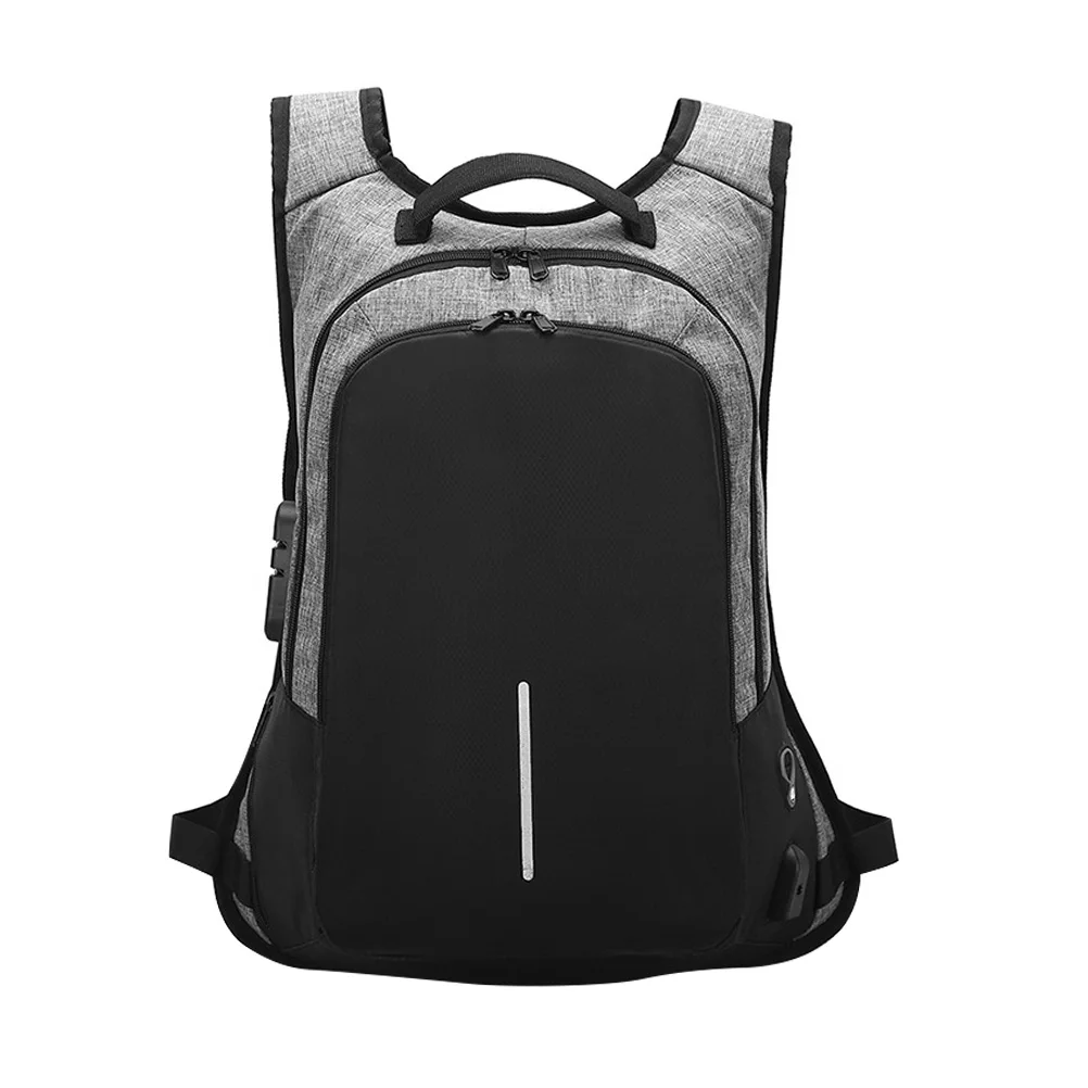 1 шт. рюкзак с защитой от кражи замком для ноутбука мужская сумка компьютера