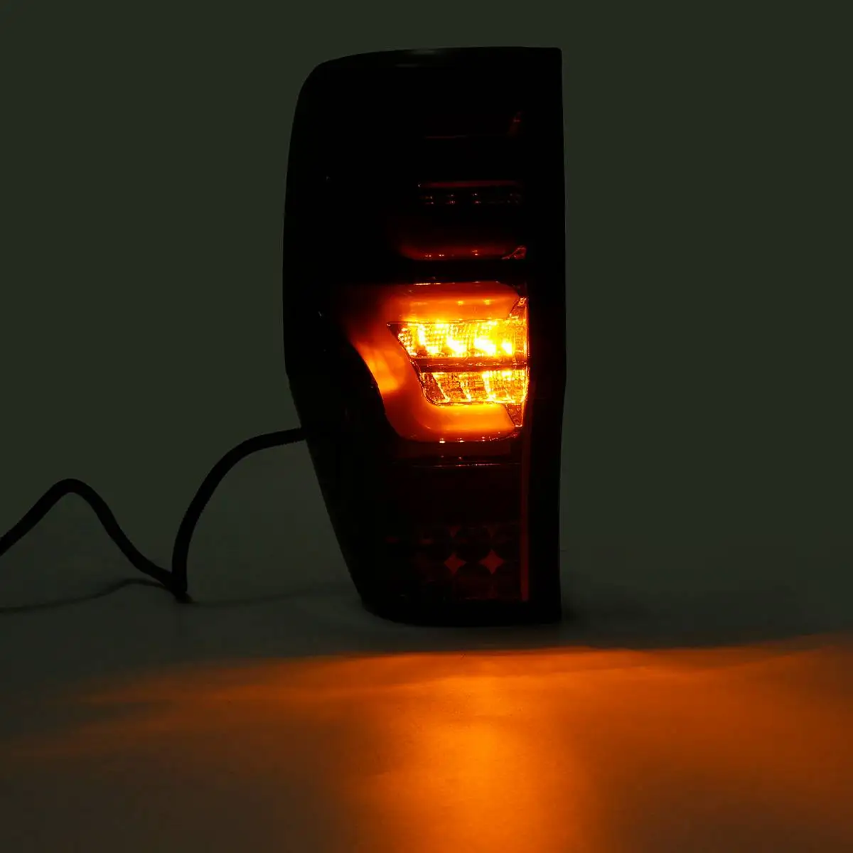 

LED Car Tail Light with Bulbs Wiring Smoked Cover for Ford Ranger Raptor T6 T7 PX MK1 MK2 Wildtrak 2012 2013 2014 2015 2016-2019