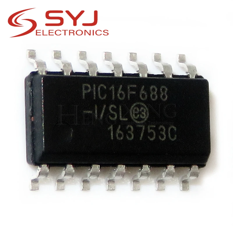 

2pcs/lot PIC16F688-I/SL PIC16F688 SOP-14 In Stock