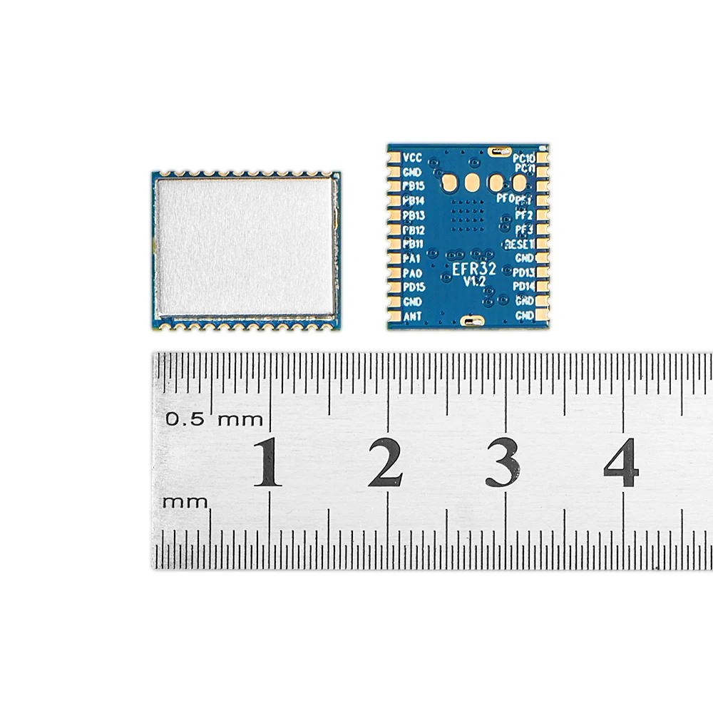 2pc/lot EFR32 - Long range 4~5Km RF module SOC chip ARM®Cortex®-M4 MCU & high sensitivity DSSS wireless transceiver купить по
