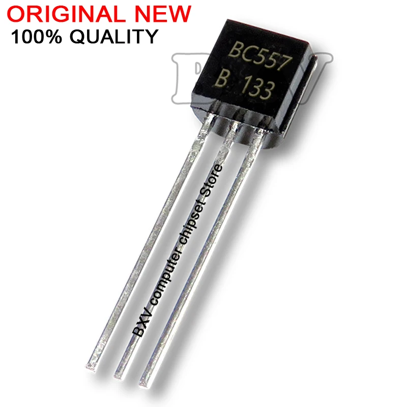Новый и оригинальный чипсет IC TO-92 транзистор BC547 + BC557 TO92 25 пар BC547B BC557B 50 шт. |