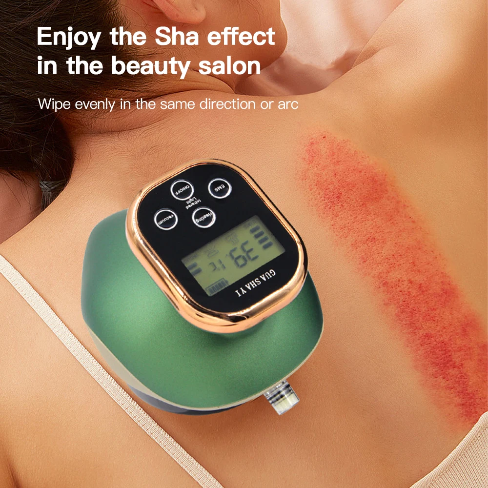 

Electric Gua Sha Instrument Home Dredge Meridian Gua Sha Massage Back Dredge Cupping Scales Scalable Full Body Massage Tool