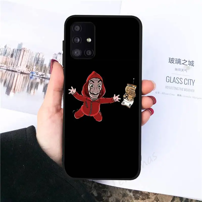 

la casa de papel TV Phone Case For Samsung galaxy S 7 8 9 10 20 edge A 6 10 20 30 50 51 70 note 10 plus