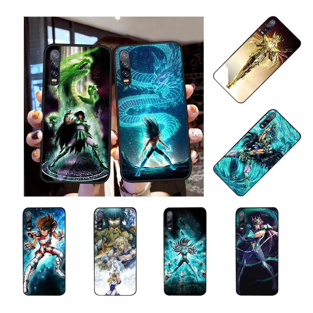 NBDRUICAI аниме Saint Seiya Shiryu мягкий силиконовый черный чехол для телефона Huawei P30 P20 P10 P9 P8
