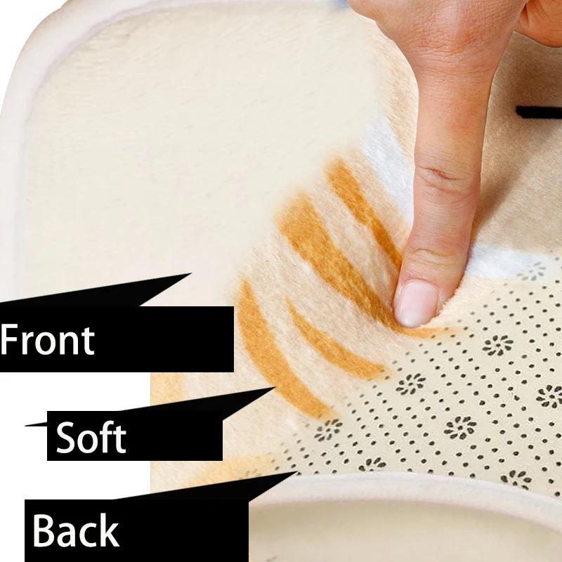 Нескользящие современные роскошные коврики с головой единорога и оленя домашний