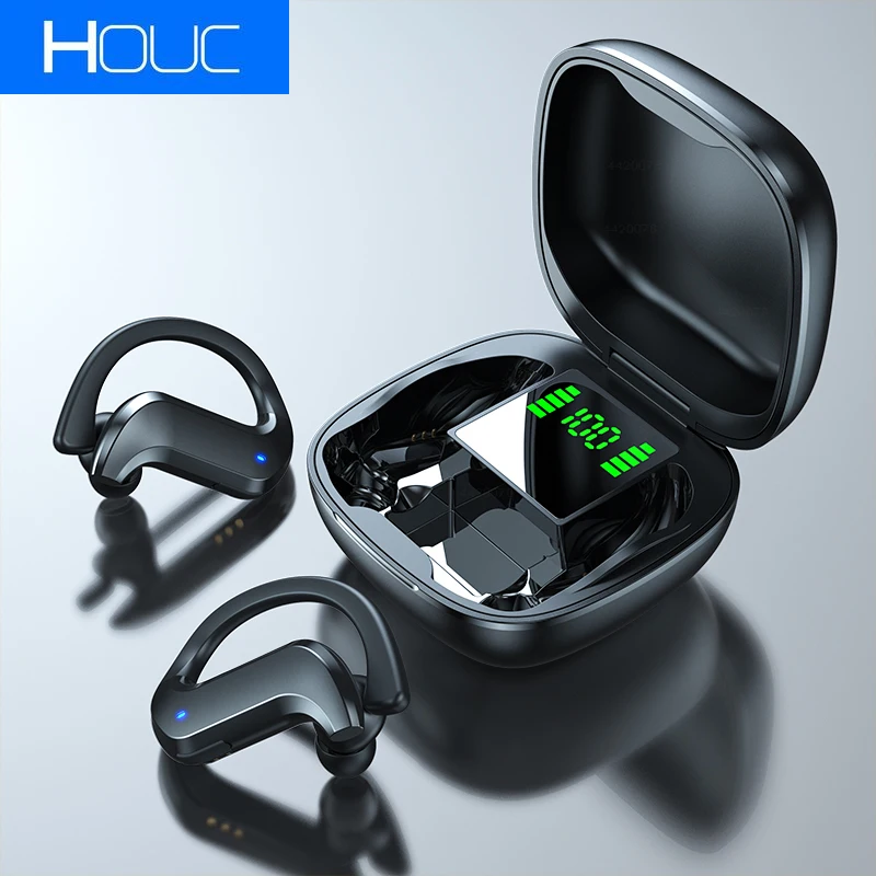 

Houc New MD03 TWS Wireless Bluetooth Bluetooth 5.0 Earphones Headphone Noise Cancelling 9D HiFi Stereo With Microphone