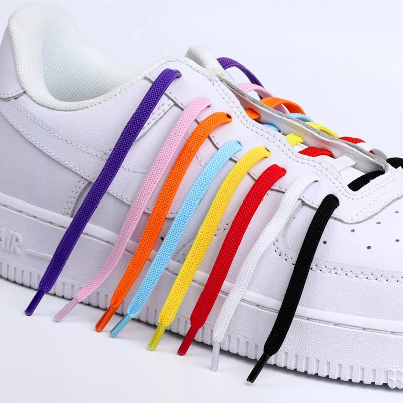 Magnetic No Tie Shoe Laces Child Adult Safety Quick Elastic Shoelaces Metal Lock Outdoor Leisure Sneakers Lazy Laces Unisex