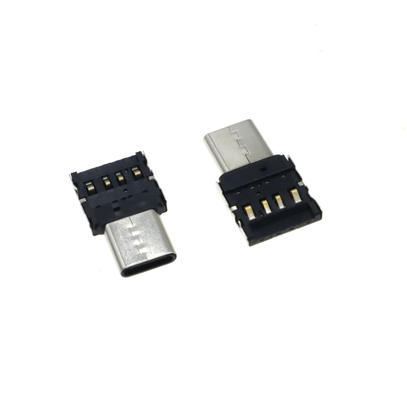 Портативный мини-конвертер Type-C в USB по лучшей цене OTG адаптер U-дисковый ридер для