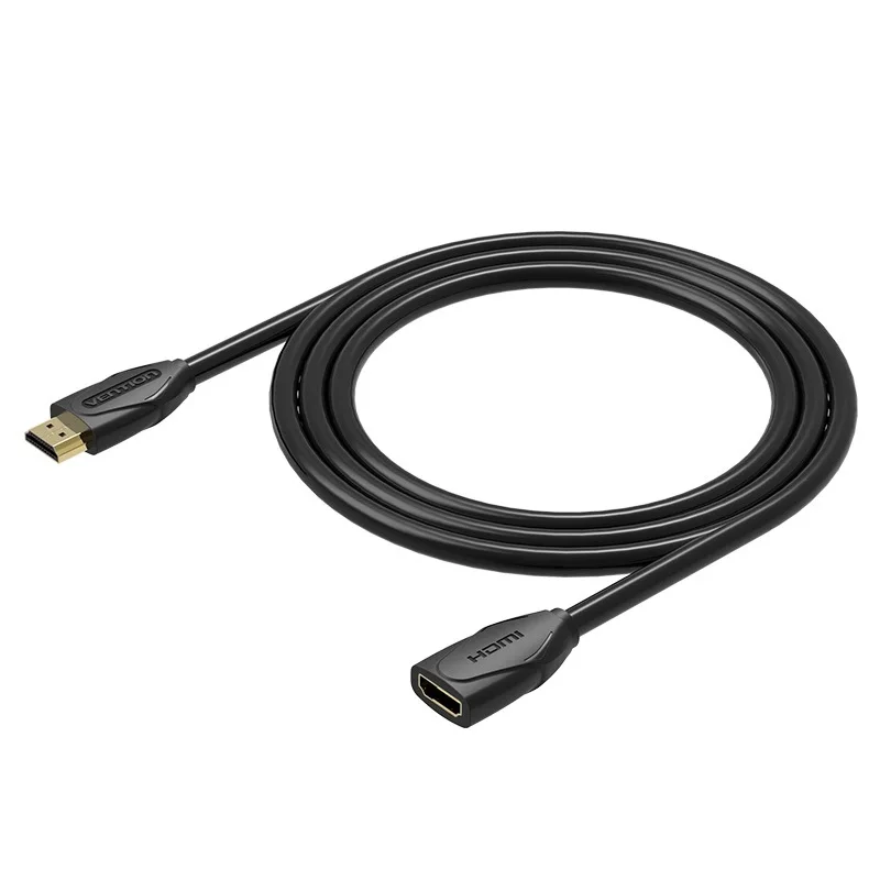 

HDMI-совместимый удлинитель 4K HDMI-совместимый 2,0 штекер-гнездо удлинитель для компьютера/HDTV/ноутбука/проектора/PS3/4
